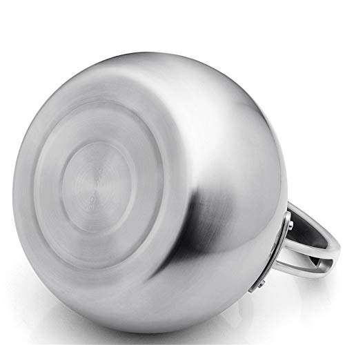 Bouilloire inox 304 compatible induction et gaz grande capacité 3L - 5