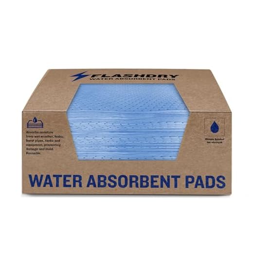 Reusable FlashDry Water Absorbent Pads