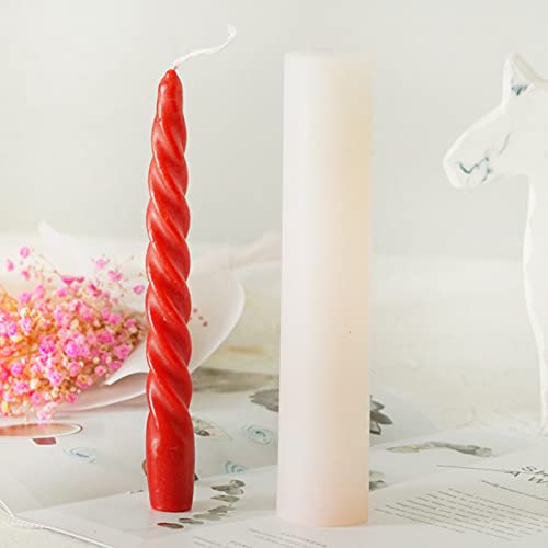 Spiral Taper Candle Mold, Taper Mold DIY, Silicone Candle Mold, Candle Mold for Candle Making, Candle Mold Twist, Silicone Mold for Candle, Twisted Candlestick Mold, Silicona Moldes para Velas 3D Spiral Taper Candle Mold, Taper Mold DIY, Silicone Candle Mold, Candle Mold for Candle Making, Candle Mold Twist, Silicone Mold for Candle, Twisted Candlestick Mold, Silicona Moldes para Velas 3D