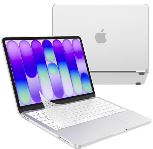 Image of EooCoo for MacBook Neo Case 13 inch 2026, 100% Match Color, Matte Clear