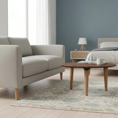 Pieds de canapé en bois naturel de chêne 25 cm pour lit et table - 5
