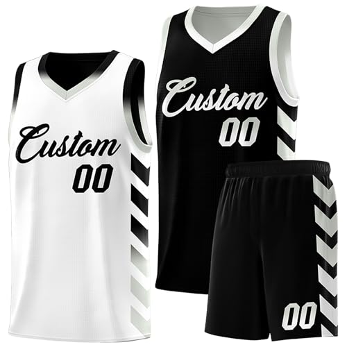 KXK Custom Men’s Reversible Basketball Jersey Design Team
