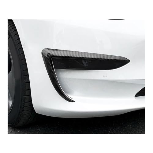 Paupières phare pour Model 3 2017-2023 cache antibrouillard avant noir - 4