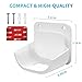 2Pack Wall Mount Holder for eero 6 Plus 6+ and eero 6 Router Mesh Wi-Fi System,Wall Mount Stand Bracket for eero 6 Plus and eero 6 tri-Band Mesh,Wall Bracket for eero 6+ Extender Router Wire Organizer