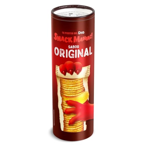 Snack de patata sabor original Snack Maniac de Dia bote 170 g