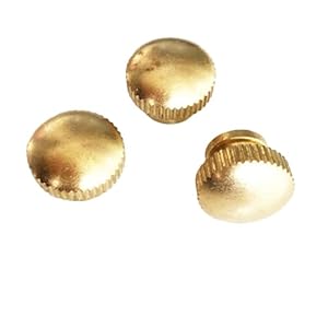 Jvnalwnkv Messing Rändelmutter, 5 Stück