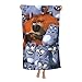 Produktbild Hdadwy Grizzy und die Lemminge Tabodi Badetuch, schnell trocknend, Strandtücher, saugfähig, weicher Waschlappen oder Yoga, Spa, Sportbad, Pool, Camping, Swimmingpool, 32 x 52 Zoll