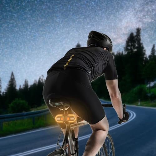 Feu arrière de vélo LED Teksome avec télécommande sans fil et 5 modes d'éclairage - 2