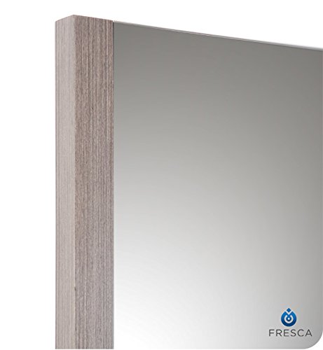 Fresca Torino 21" Gray Oak Mirror #TOP2