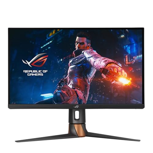 ASUS ROG Swift 360Hz PG27AQN NVIDIA G-SYNC esports Gaming Monitor – 27‑inch QHD (2560 x 1440), NVIDIA Reflex Analyzer, Ultrafast IPS, esports dual-mode, 1 ms (GTG), DisplayHDR 600