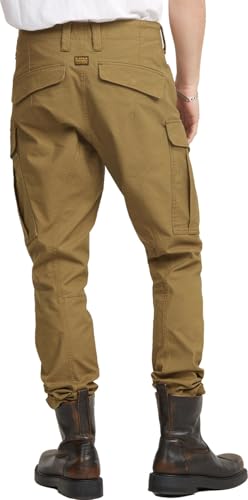 G-STAR Raw - Mens Zip Pocket 3D Skinny Cargo 2.0 5-Pocket Pants, Color Kangaroo, Size: 32W x 30L2
