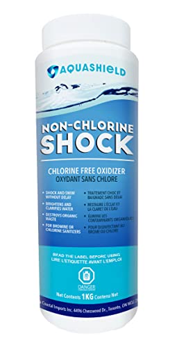 Aqua Coastal - Non-Chlorine Oxidizer Shock for Pools & Hot tubs (1 Kg)