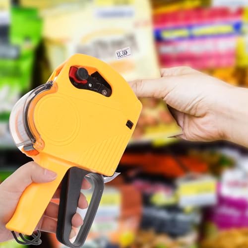 Etiquetadora de precios de 8 dígitos con impresión clara para plástico y ajuste simple 6