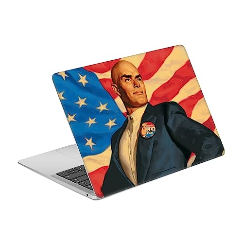Peau Autocollant MacBook Air 13.3 A1932 A2179 Lex Luthor Logos Head Case Designs