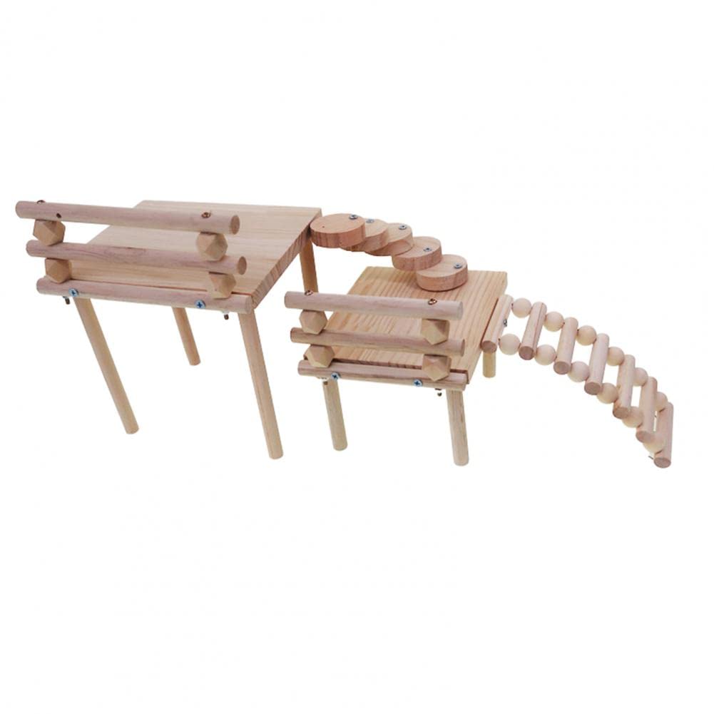 Soporte Ecológico para Chinchilla Juguete para Hámster Soporte Resistente para Hámster Aburrido Plataforma De Juego Juguetes De Animales Pequeños
