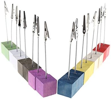 NUOLUX 16Pcs Photo Clip Holders Memo Holder for Pictures Card Paper