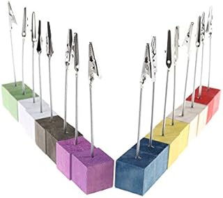 NUOLUX 16Pcs Photo Clip Holders Memo Holder for Pictures Card Paper