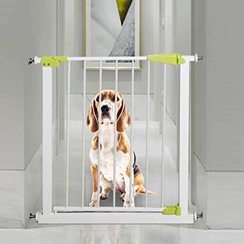 Barrière de sécurité chien et bébé extra large pour bloquer l'accès escalier