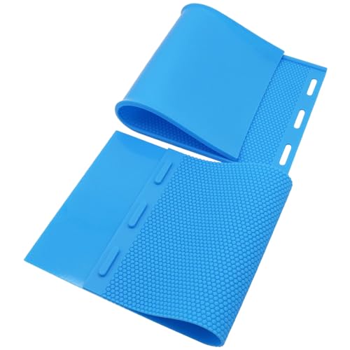 Moule en silicone bleu pour presser la cire et créer vos bougies
