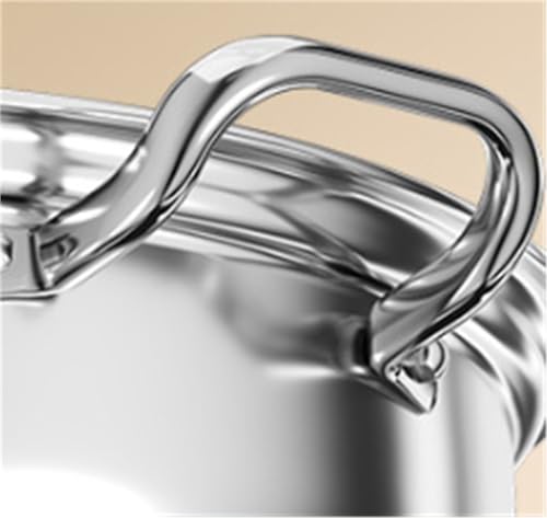 Olla para hot pot de acero inoxidable 34 cm plata miniatura 5