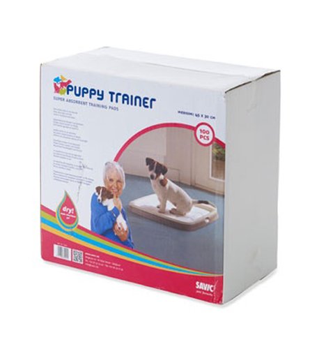 Savic Puppy Trainer Pads Medium 100 Unterlagen weiß