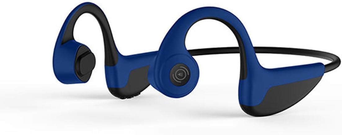 Bone Conduction Headphones Bluetooth Open Ear Headphones Wireless,IPX4 Waterproof Headset with Microphone Sport Headphones,Long Battery Life Earphones for Runners Fitness Cycling,Pink