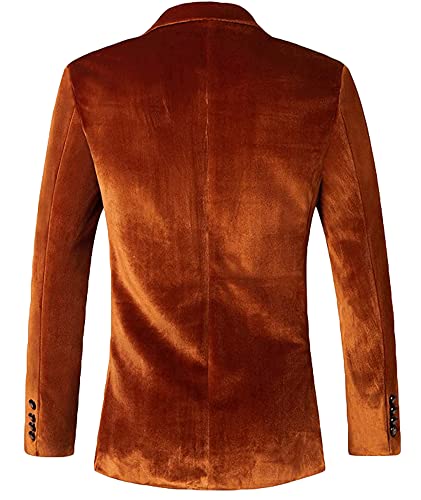 One Button Velvet Mens Jacket Peak Lapel Tuxedos Jacket for Men Wedding Party Coat2