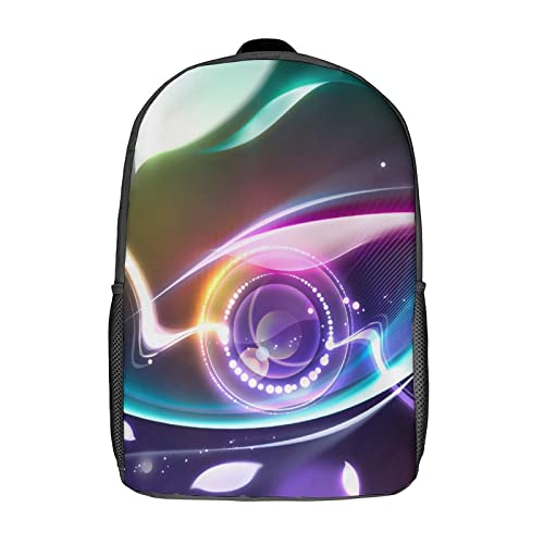 Sac à dos imprimé 3D cool et décontracté pour les cours et les sorties