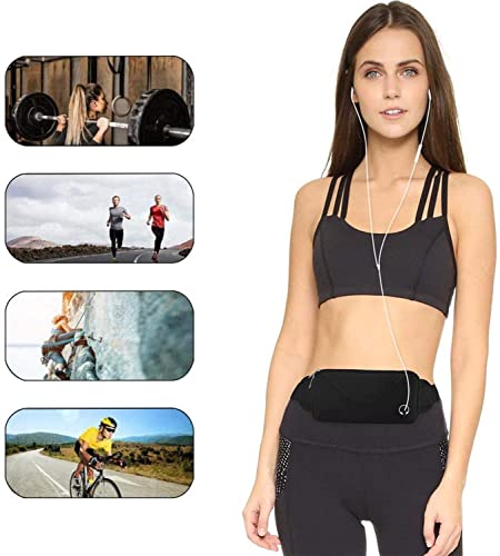 Pochete Corrida Celular Exercicios Academia Impermeavel Slim Pochete de cintura esportiva slim para