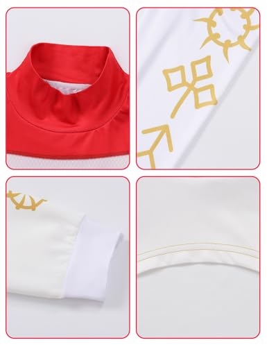 IBQ Kids Costume Set for 4-16 Years Cheerleader Costume Girls with Pants Halloween Dress Up3