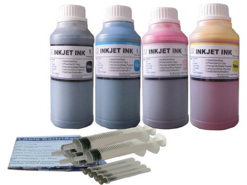NDâ„¢ Dinsink: 4X10OZ Refill Ink kit for HP 15 HP 78 Ink Cartridge:Deskjet 920 Deskjet 920C Deskjet 920Cvr Deskjet 930 Deskjet 930C Deskjet 3820 ...The Item with Syringe, Refill Instruction Logo!
