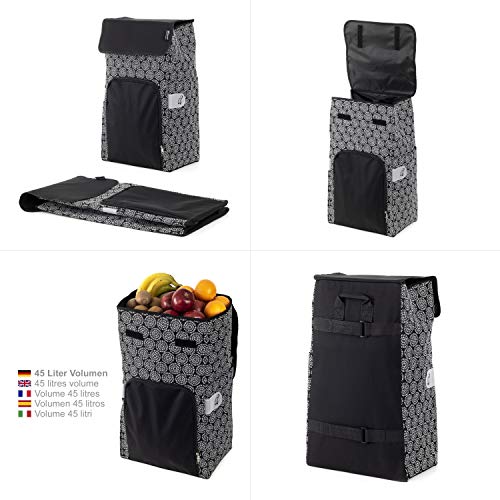 Andersen Shopper Unus und 45 Liter Tasche Henni schwarz – Bild 3