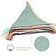 1PCS Wimpelkette Kinderzimmer, Wimpelkette Musselin, Hausbett Dekoration, Wanddeko Kinderzimmer, Kinderzimmer Deko Junge Mädchen, Babyzimmer Deko