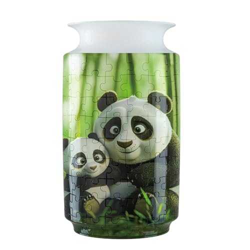 Vase puzzle 3D idéal pour une activité relaxante et pour sublimer votre déco de maison