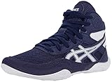 ASICS Kid's Matflex 6 Grade School Wrestling Shoes, 3.5, Peacoat/White