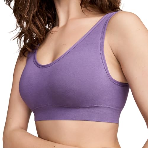 Image of Jockey Women's Bra Seamfree Cotton Blend Support Bralette