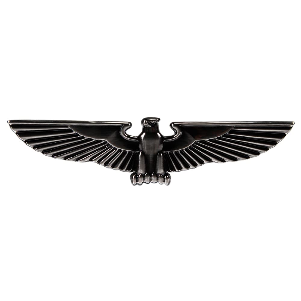 Eagle Auto Emblema Ali Aquila Adesivo in metallo, in lega di zinco, per auto, camion, moto (Bronzo