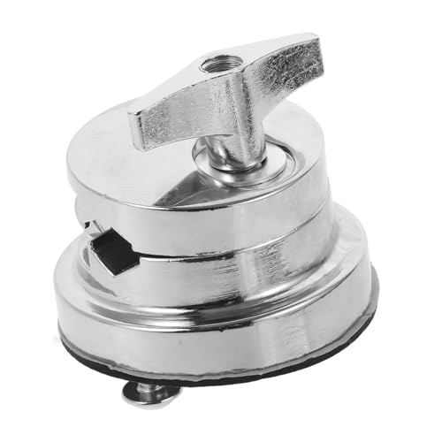 Soporte de base para patas de batería Hemoton de aleación de zinc, fácil de instalar para instrumentos de percusión miniatura 1