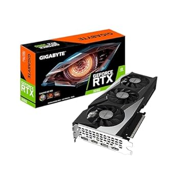 GIGABYTE Placa de vídeo GeForce RTX 3060 Gaming OC 12G (REV2.0), 3X ventiladores WINDFORCE 12GB 192-bit GDDR6, GV-N3060GAMING OC-12GD REV2.0