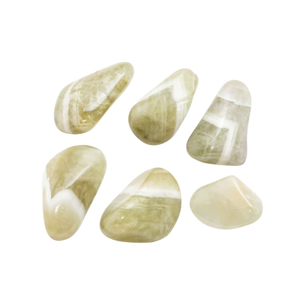 Prasiolite Tumbled Set (Medium)