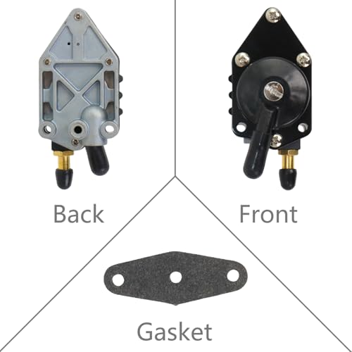 TXRXIZ 18-7352 Outboard Fuel Pump with Gasket for Johnson Evinrude 20-140HP Boat Motor Parts Fuel Pump Repalce 438556 432451 433387 433390 385784 388268 385781 382354 395713