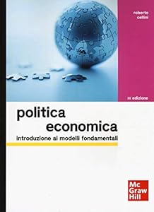 Vedi scheda su Amazon Politica economica. Introduzione ai modelli fondamentali