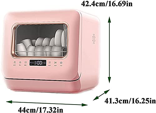 XTZJ Complete draagbare aanrecht vaatwasser met ingebouwde watertank met 5 liter, 5 programma's, babyverzorging, glas en fruitwassen - Image 3