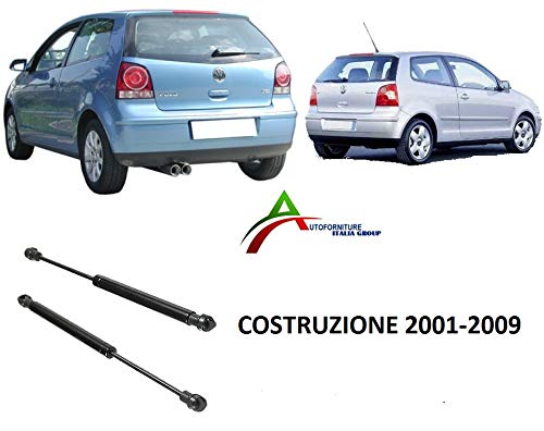 Coppia Molle A Gas Per Cofano Posteriore Fiat Punto 5 Porte 1999-2005 - 454L-380N
