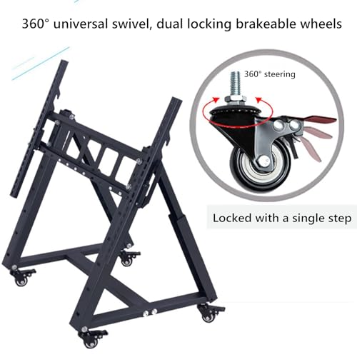 Soporte rodante para TV de 32-85 pulgadas miniatura 4