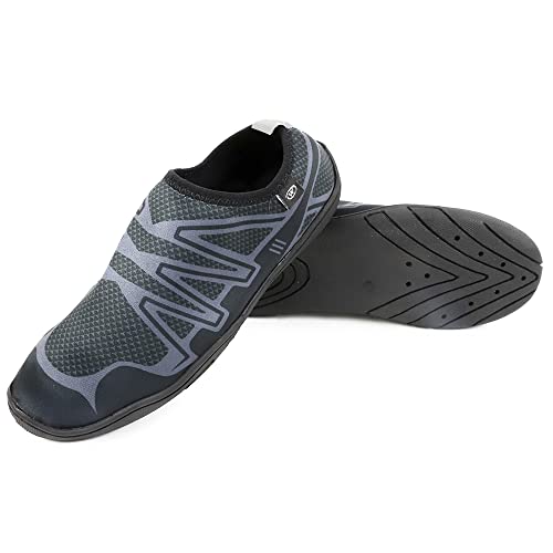 Sapatilha neoprene híbrida Ciclismo e Caminhada Flexível 02 Cor:Cinza;Tamanho:40;Gênero:Unissex