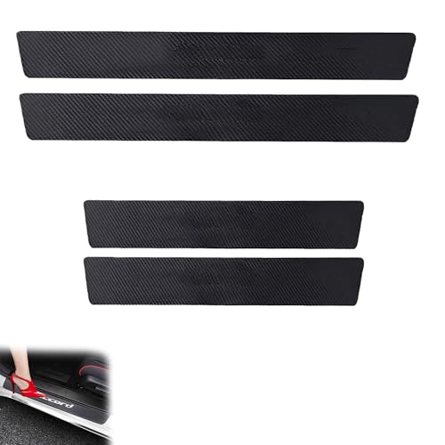 Image of Car Door Carbon Fiber Wrap PPF Film Sill Edge Anti Scratch Guard Protector Stickers for Basalt, C3, C5, XE, XF, XJ, F-Pace, I-Pace, Aspire, Ecosport, Endeavour, Fiesta, Figo, Aveo, Captiva