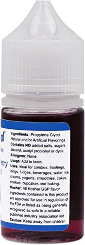 Hobbyland Candy Flavors (Blue Raspberry Flavoring, 1 Fl Oz) Concentrated Food Flavoring For Baking, Candies, Desserts, Smoothies, Coffee And Tea #TOP2