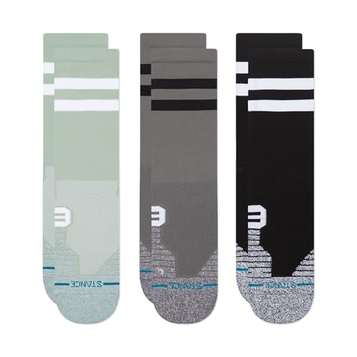 Chaussettes Stance Performance avec amorti ciblé Franchise Crew lot de 3 homme anti-fatigue