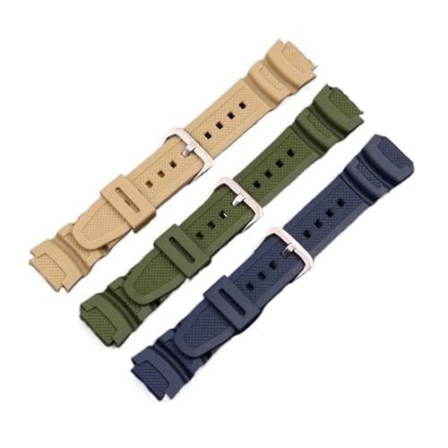 Bracelet en caoutchouc 18mm compatible Casio AE-1200WH et MRW-200H - 5